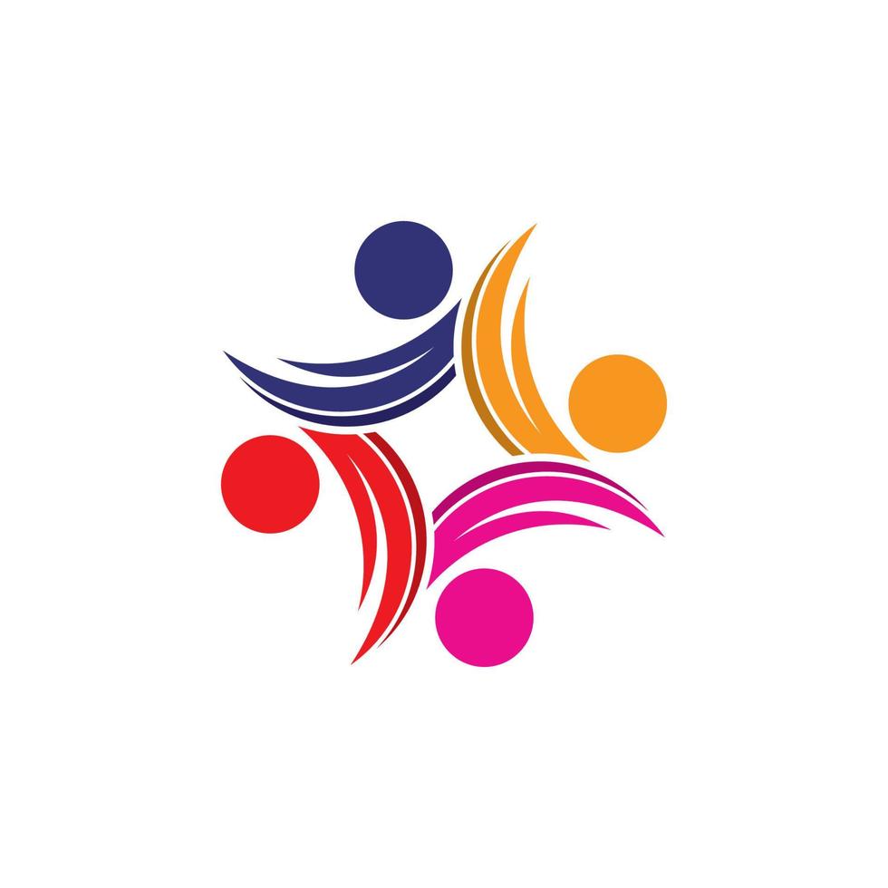Community, network and social icon vector