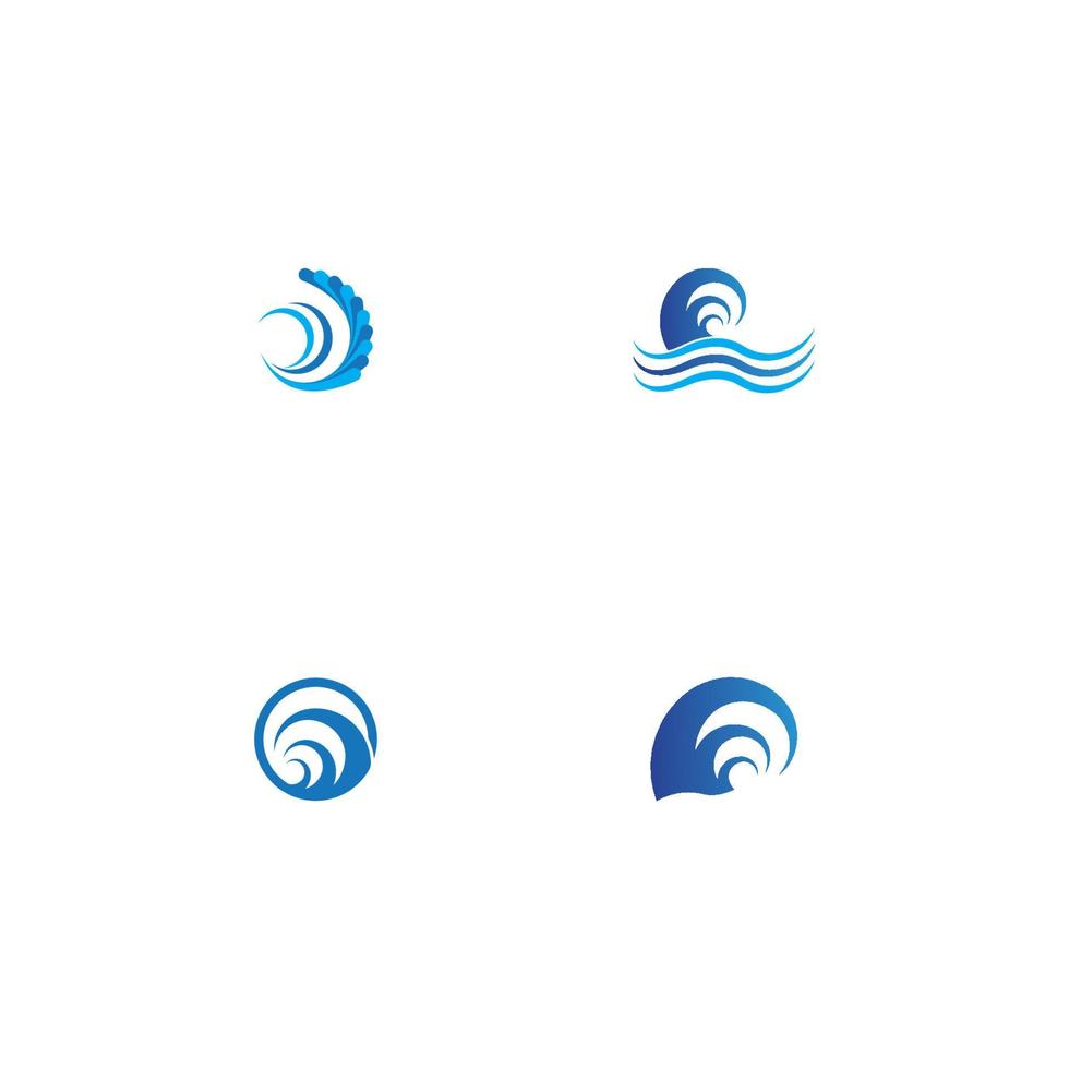 Water wave icon vector illustration design