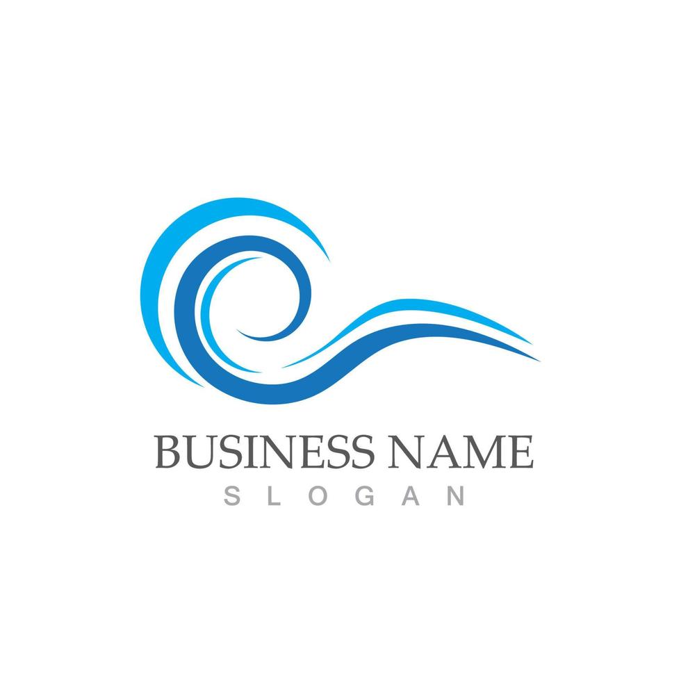 Water wave icon vector illustration design