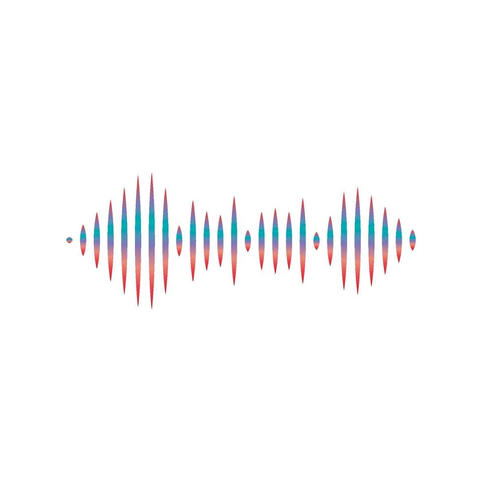 Sound waves vector illustration design 14658512 Vector Art at Vecteezy