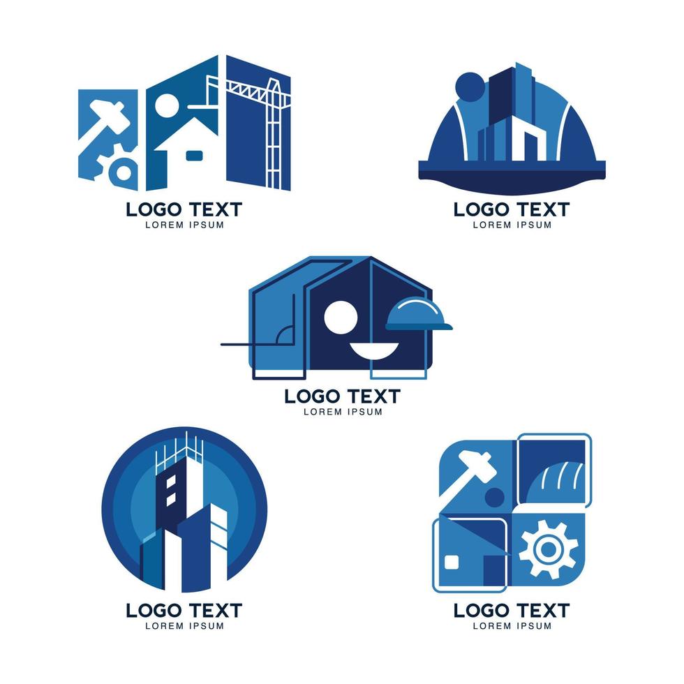 Construction Company Logo Design vector