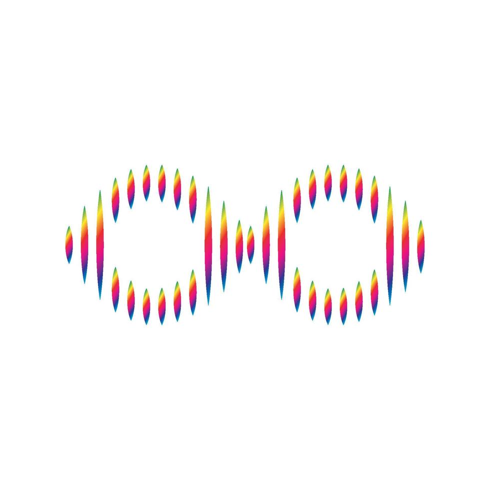 Sound waves vector illustration design