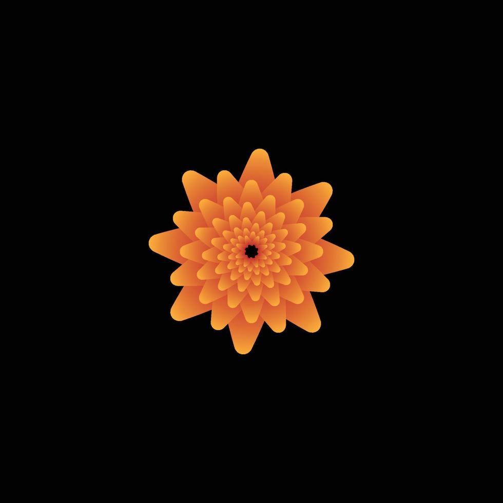 vector de logotipo floral