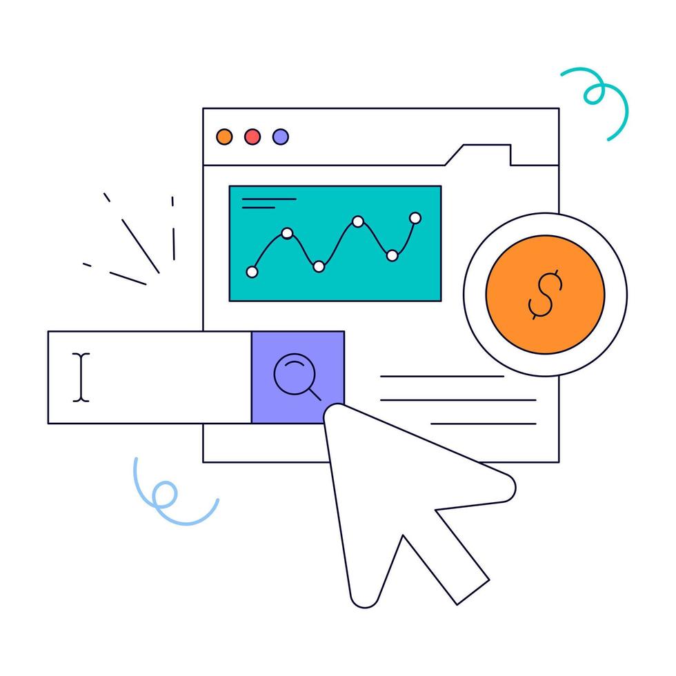 An animated design of Social Media vector