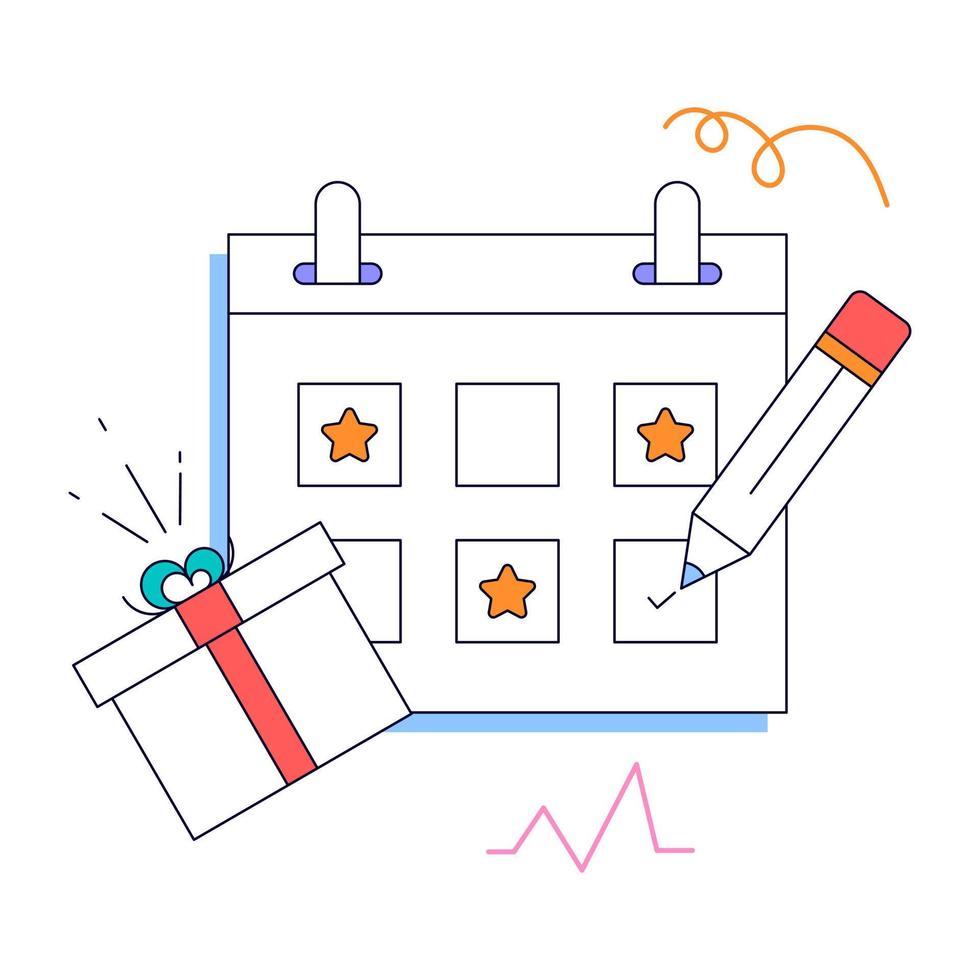 An animated design of Social Media vector