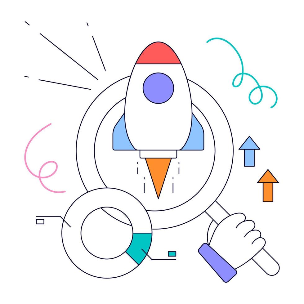 An animated design of Social Media vector