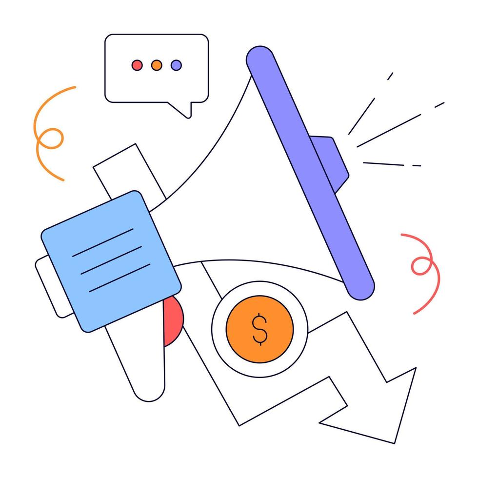 An animated design of Social Media vector