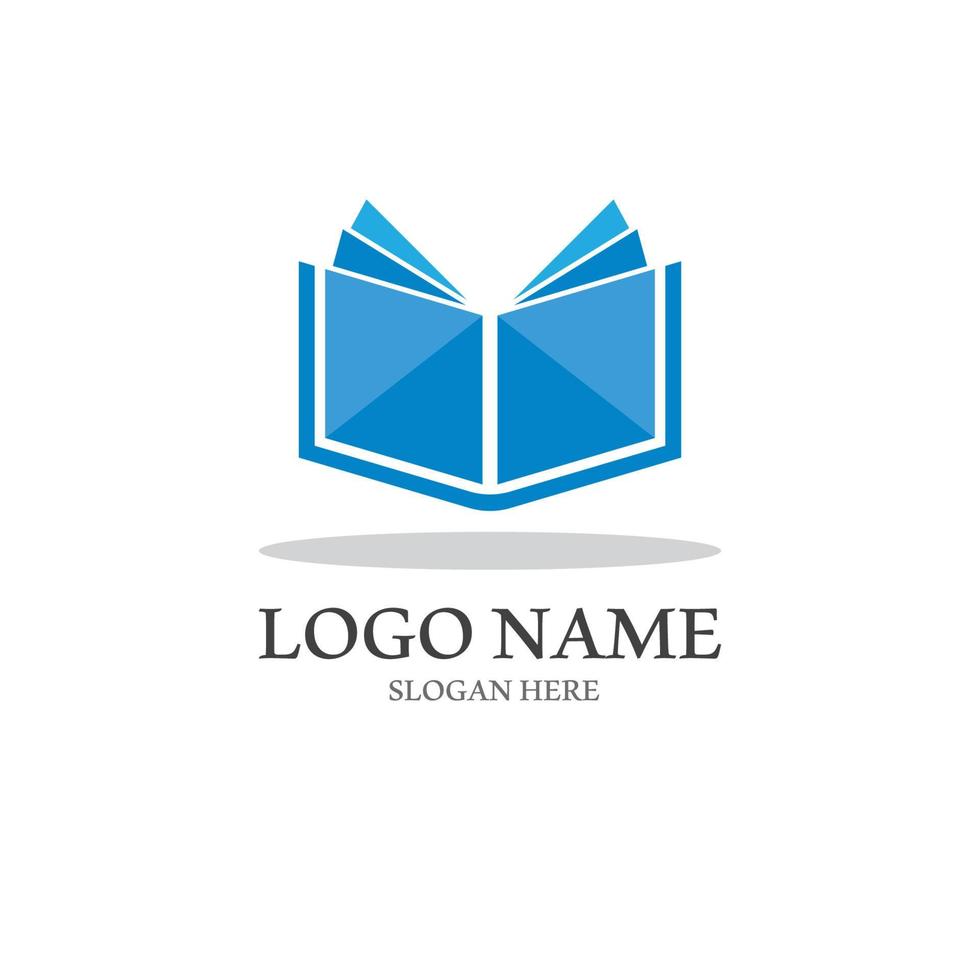 Digital book logo icon technology vector