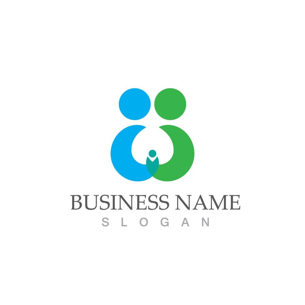 Community, network and social icon vector