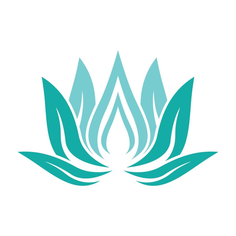 imágenes de logo de belleza de loto vector
