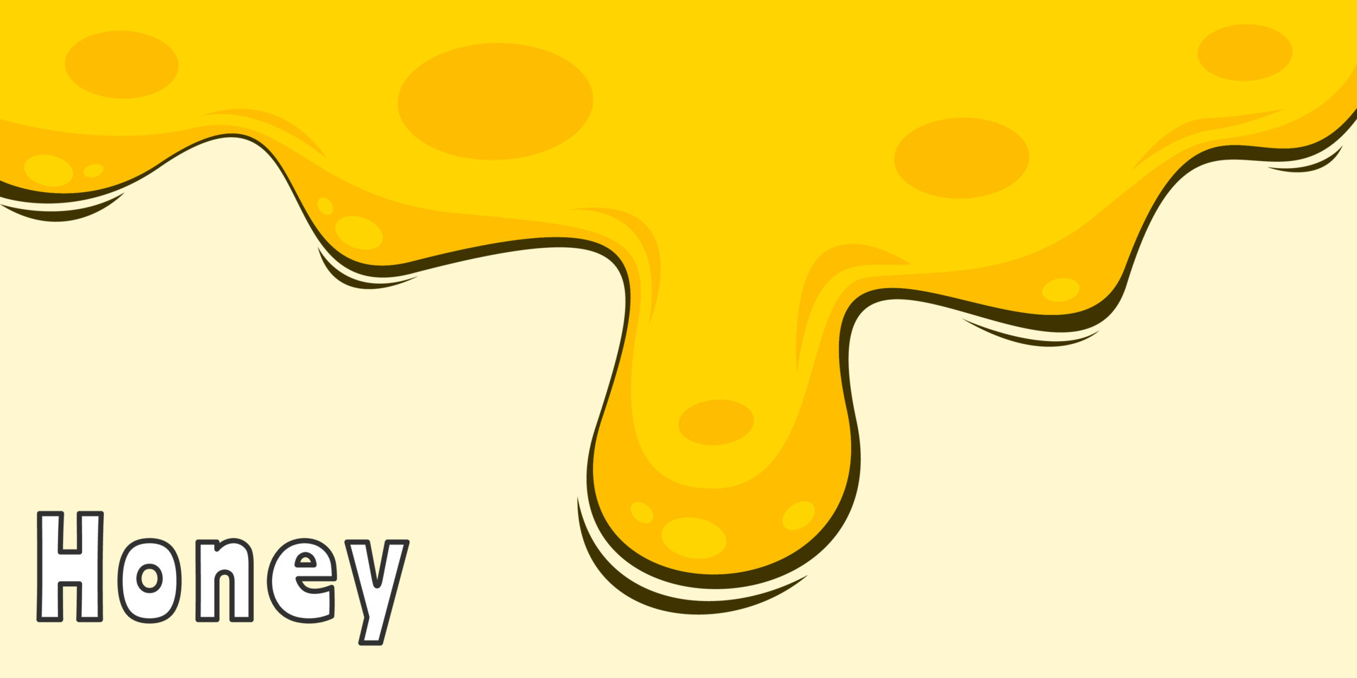 dripping honey on white background. orange honey melted. honey drops