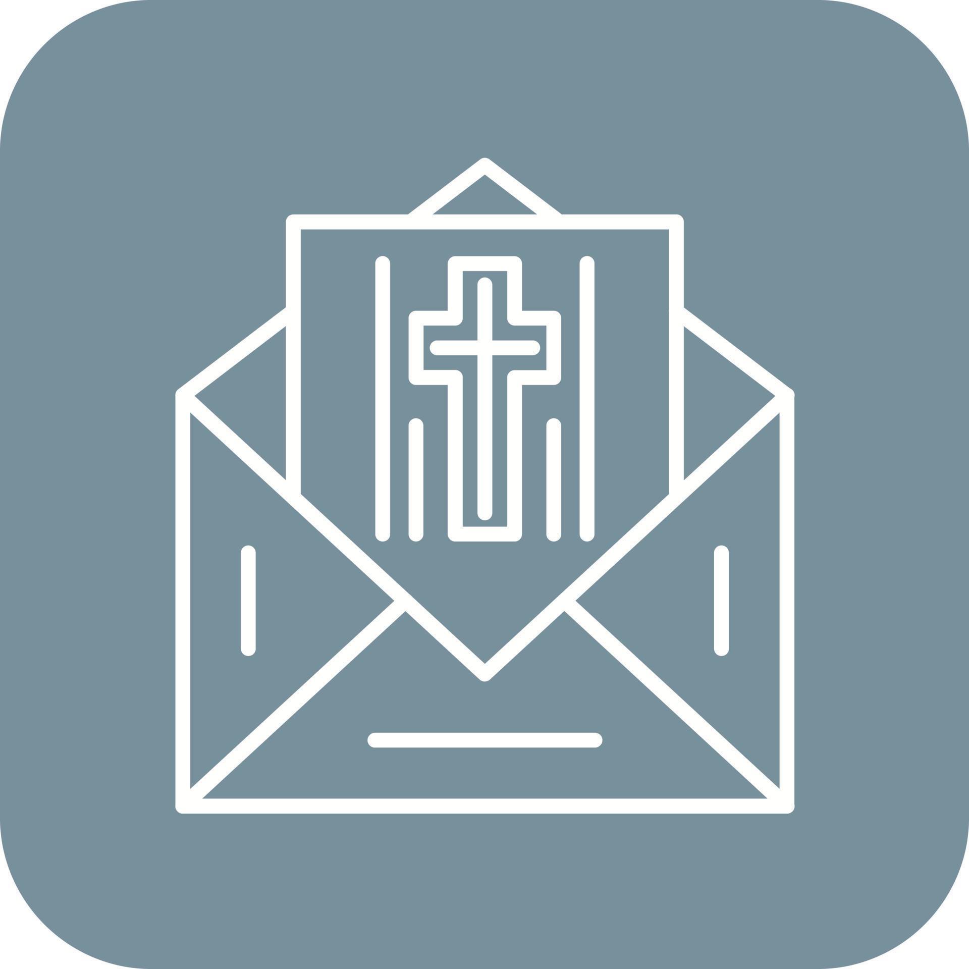 Death Announcement Line Round Corner Background Icons 14660786 Vector