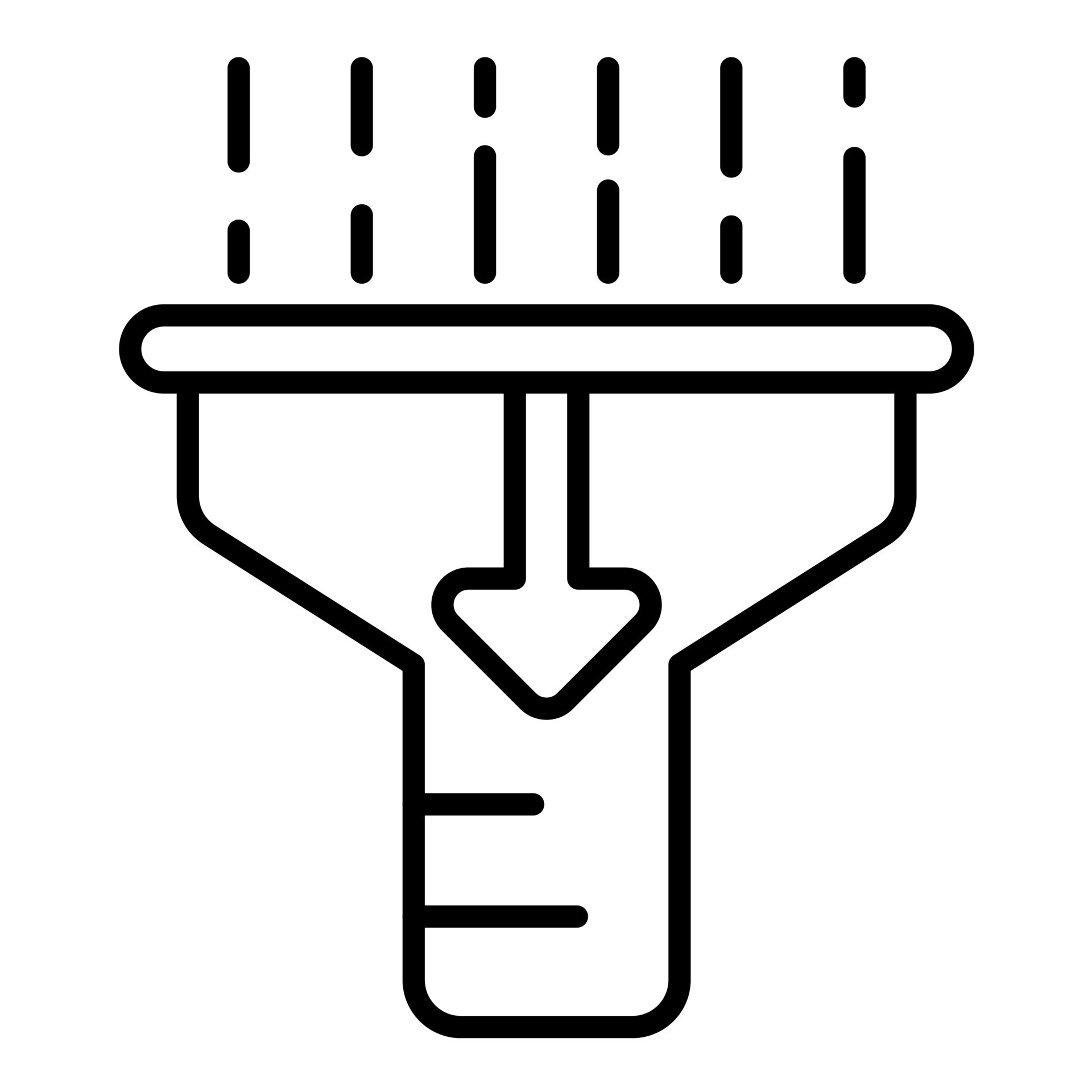 Filter Line Icon 14661382 Vector Art at Vecteezy