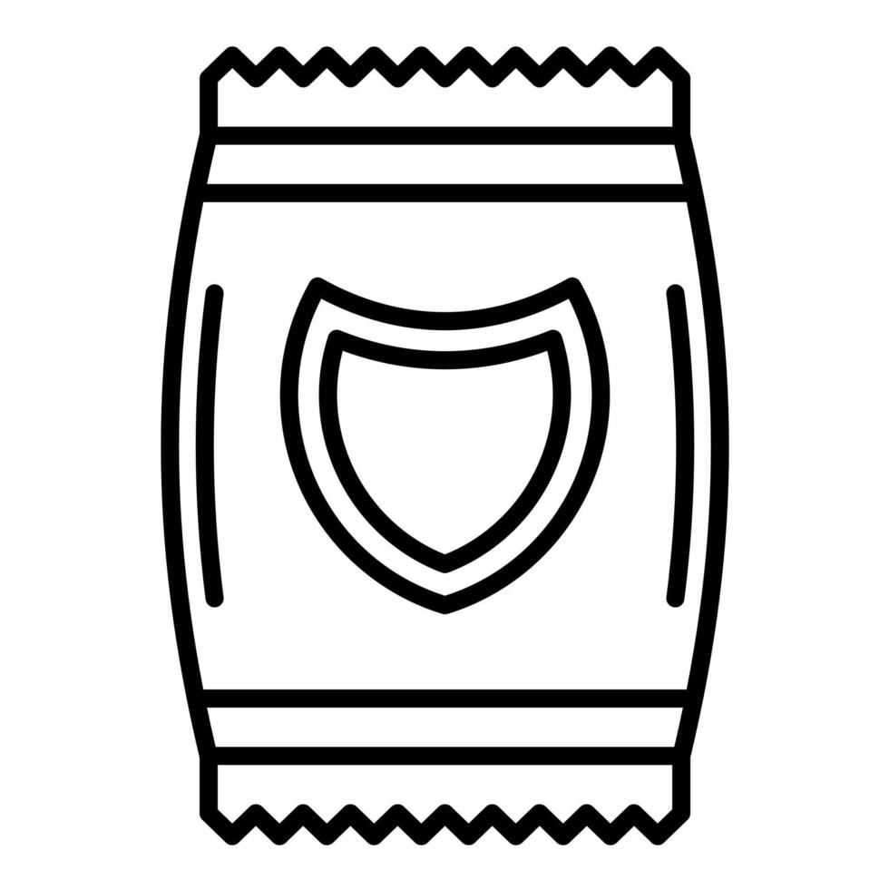 Food Ration Line Icon vector
