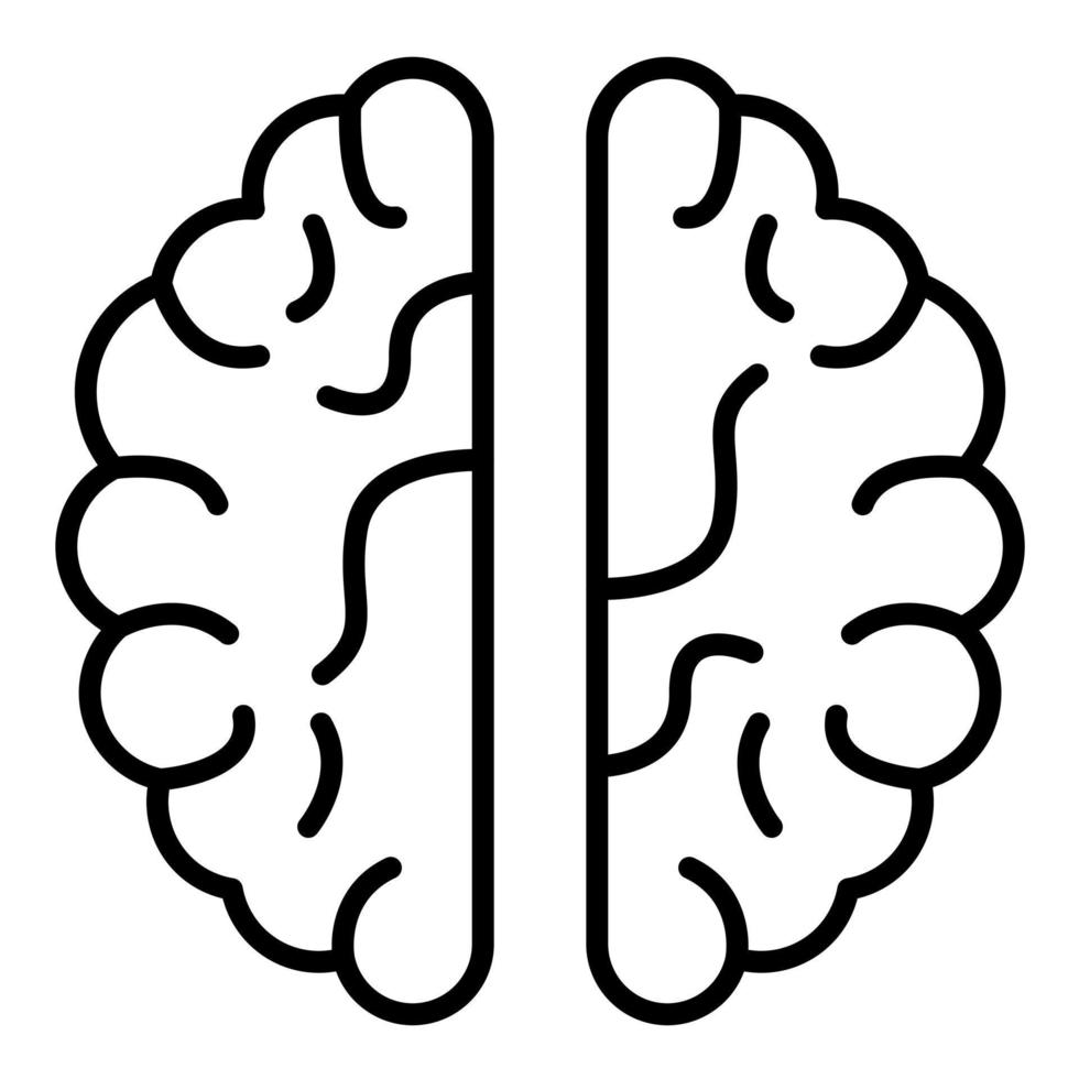 Neurology Line Icon vector