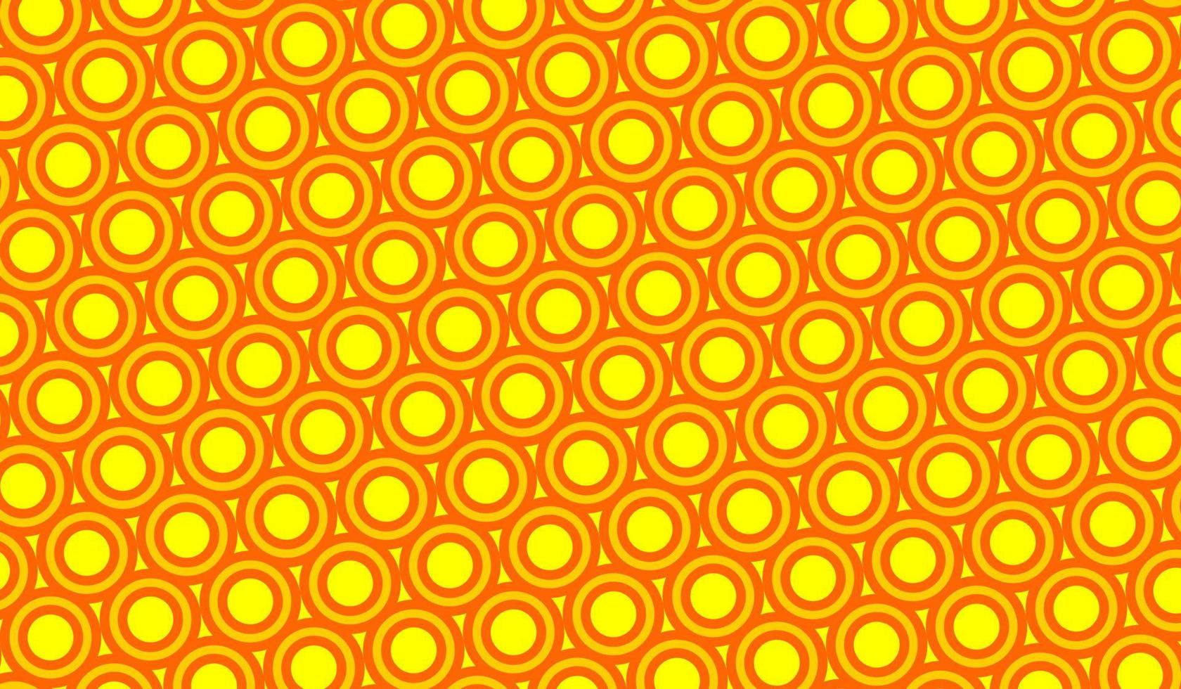 orange yellow round abstract bakcgroud. Illustration with letter initials o lined up and neatly arranged. Textures to complement your business or design needs vector