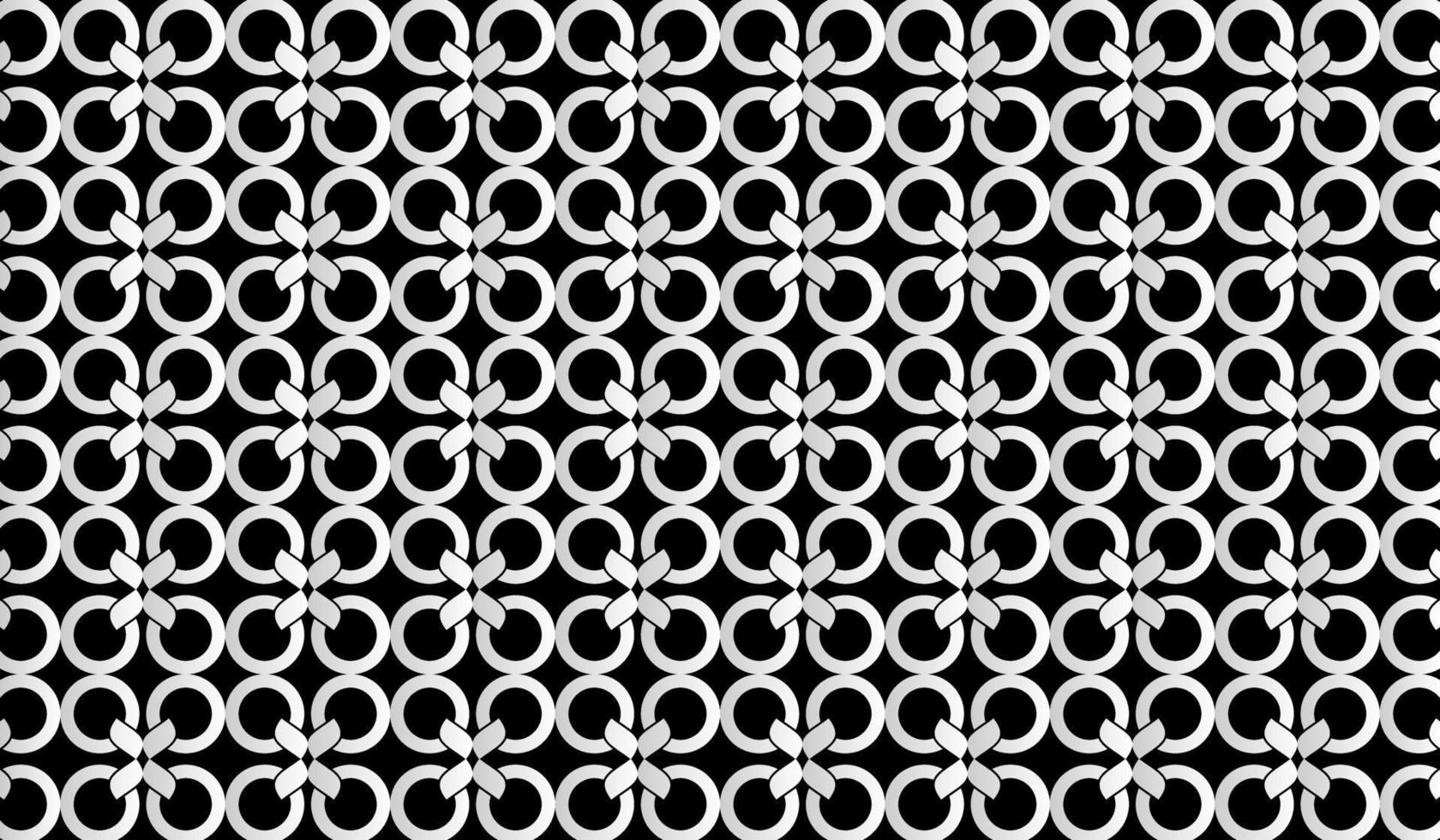 black and white round with ribbon bakcgroud. Illustration with letter initials q  lined up and neatly arranged. Textures to complement your business or design needs vector