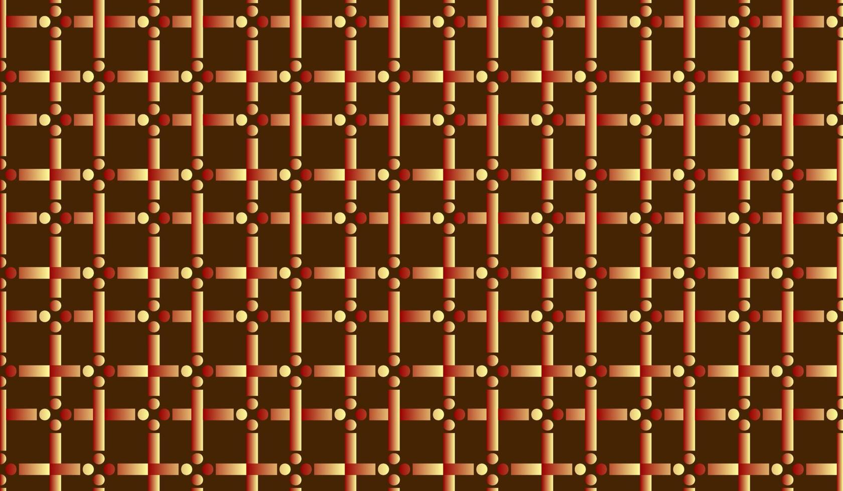 yellow red brown fence background. Illustration with letter initials i lined up and neatly arranged. Textures to complement your business or design needs vector