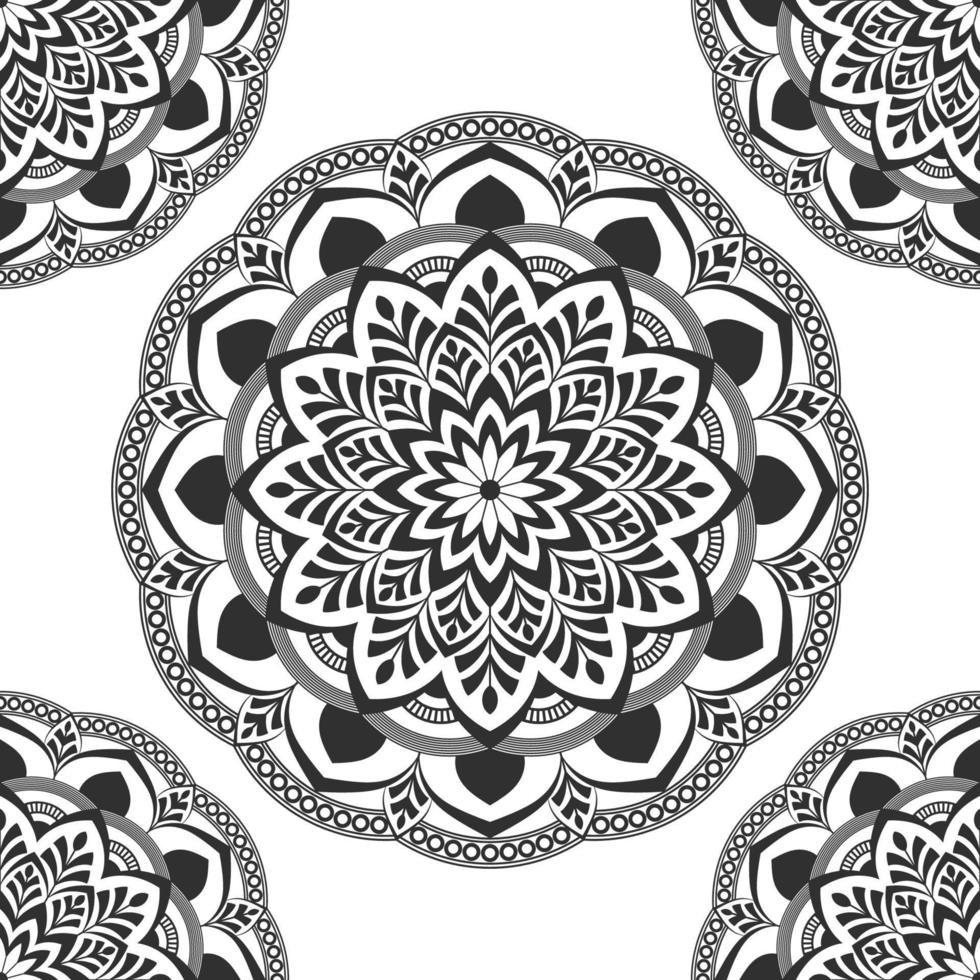 Mandala vector design template