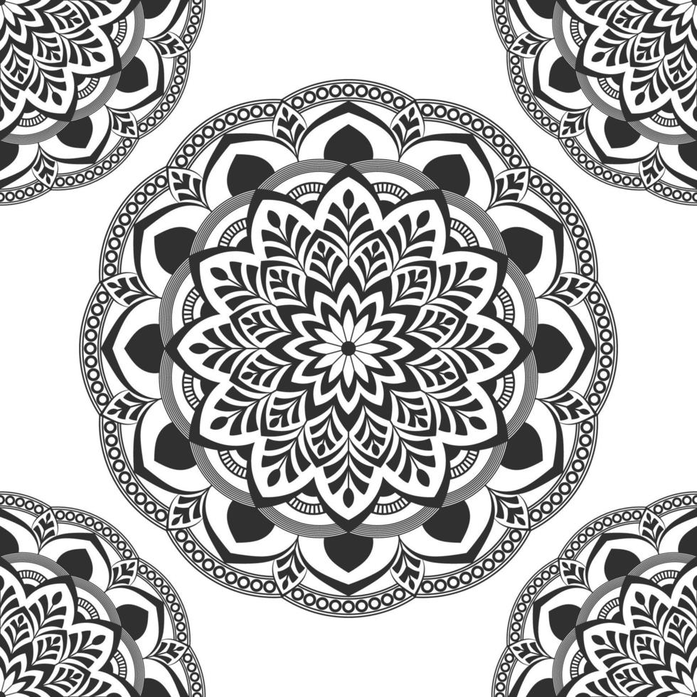 Mandala vector design template