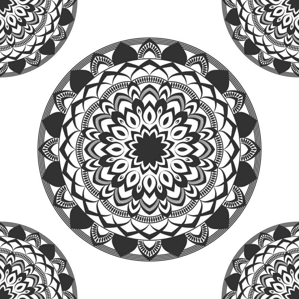 Mandala vector design template