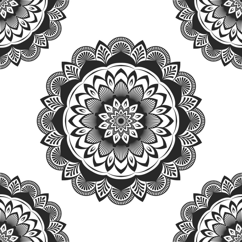Mandala vector design template