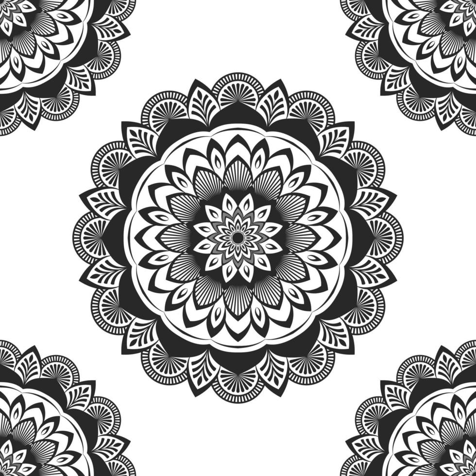 Mandala vector design template