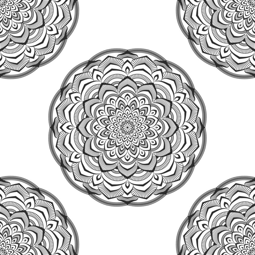 Mandala vector design template