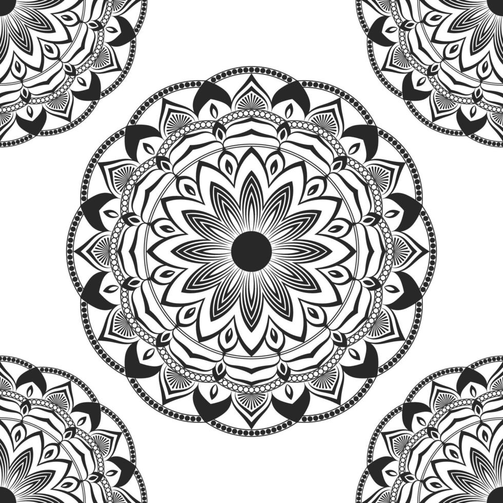Mandala vector design template