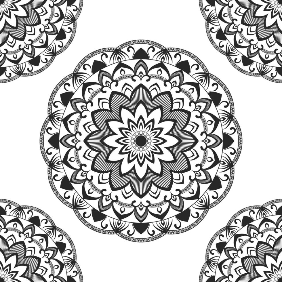 Mandala vector design template