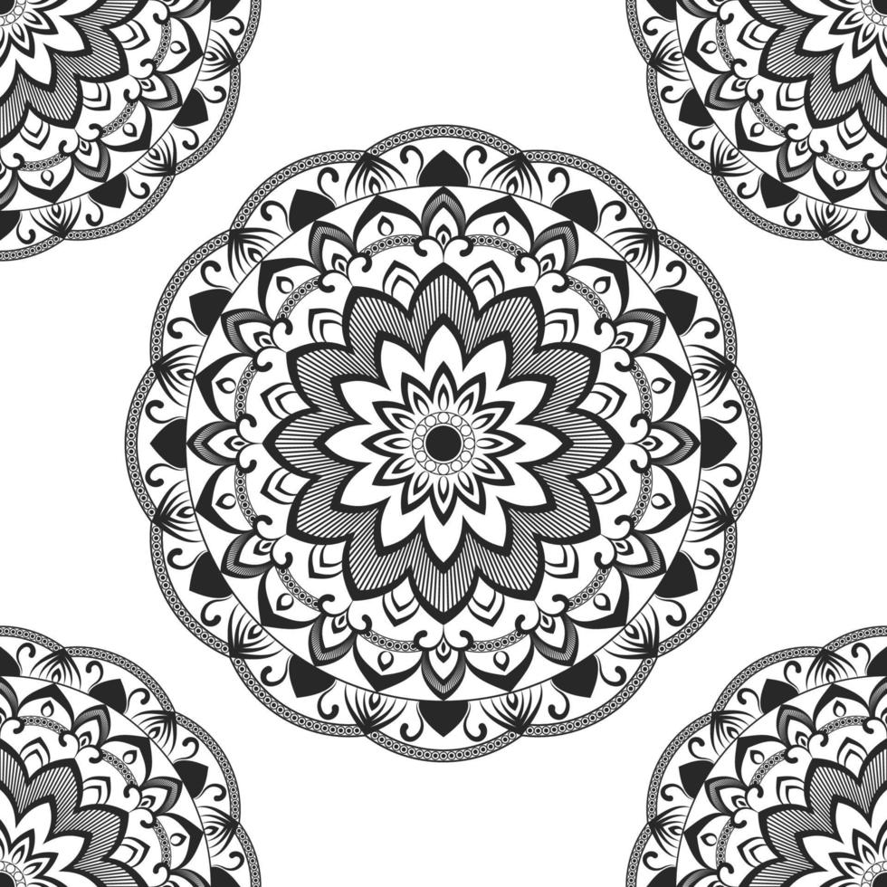 Mandala vector design template