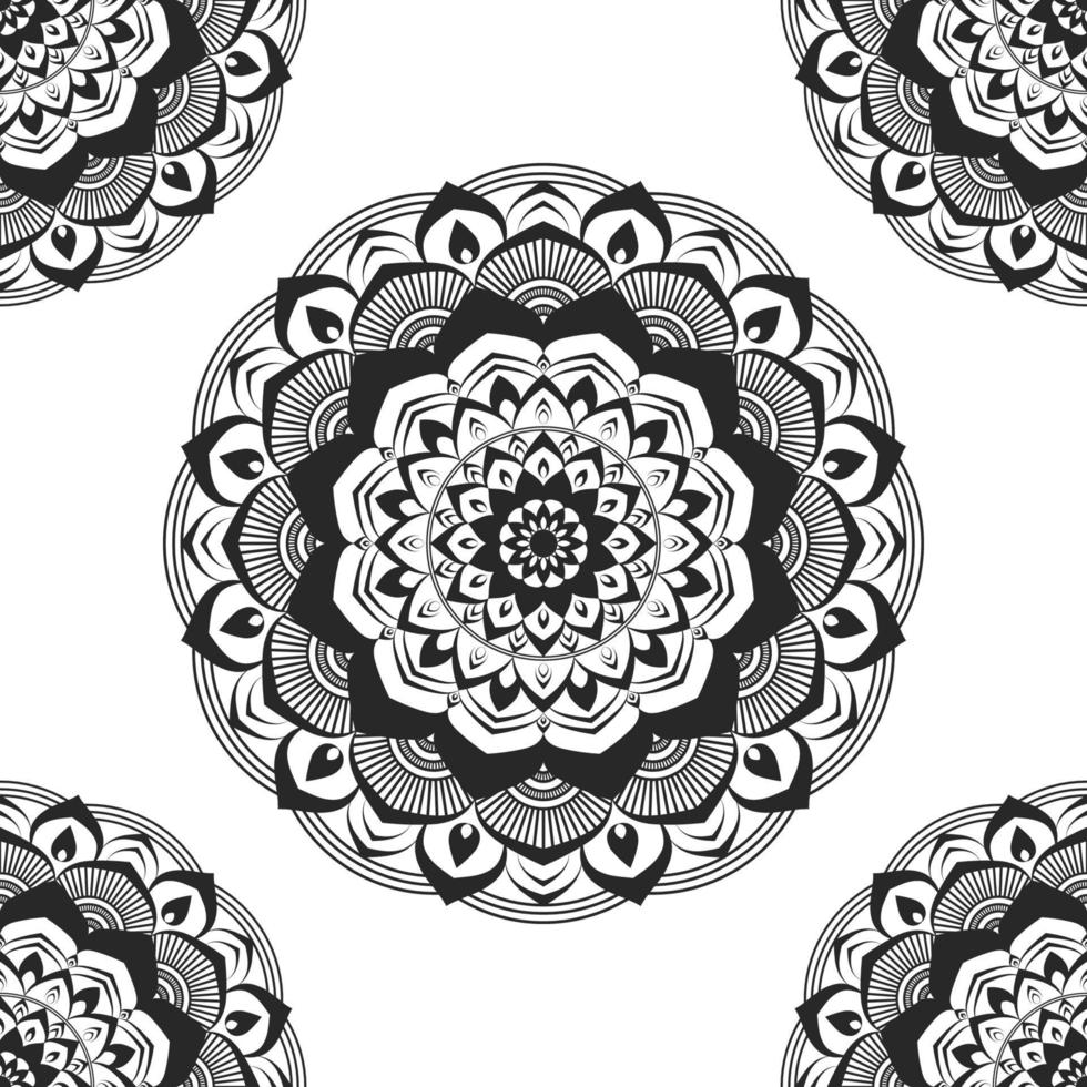 Mandala vector design template