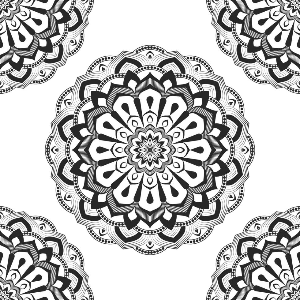 Mandala vector design template