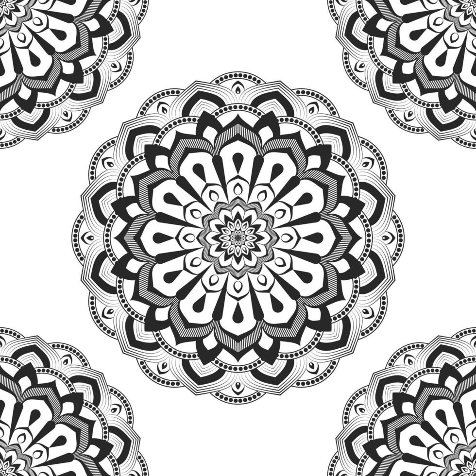 Mandala vector design template