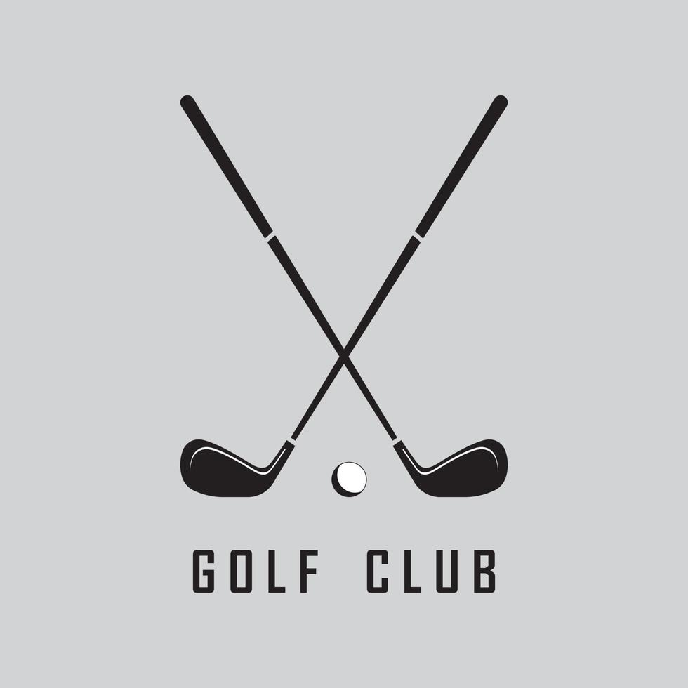 golf logo and vector with slogan template