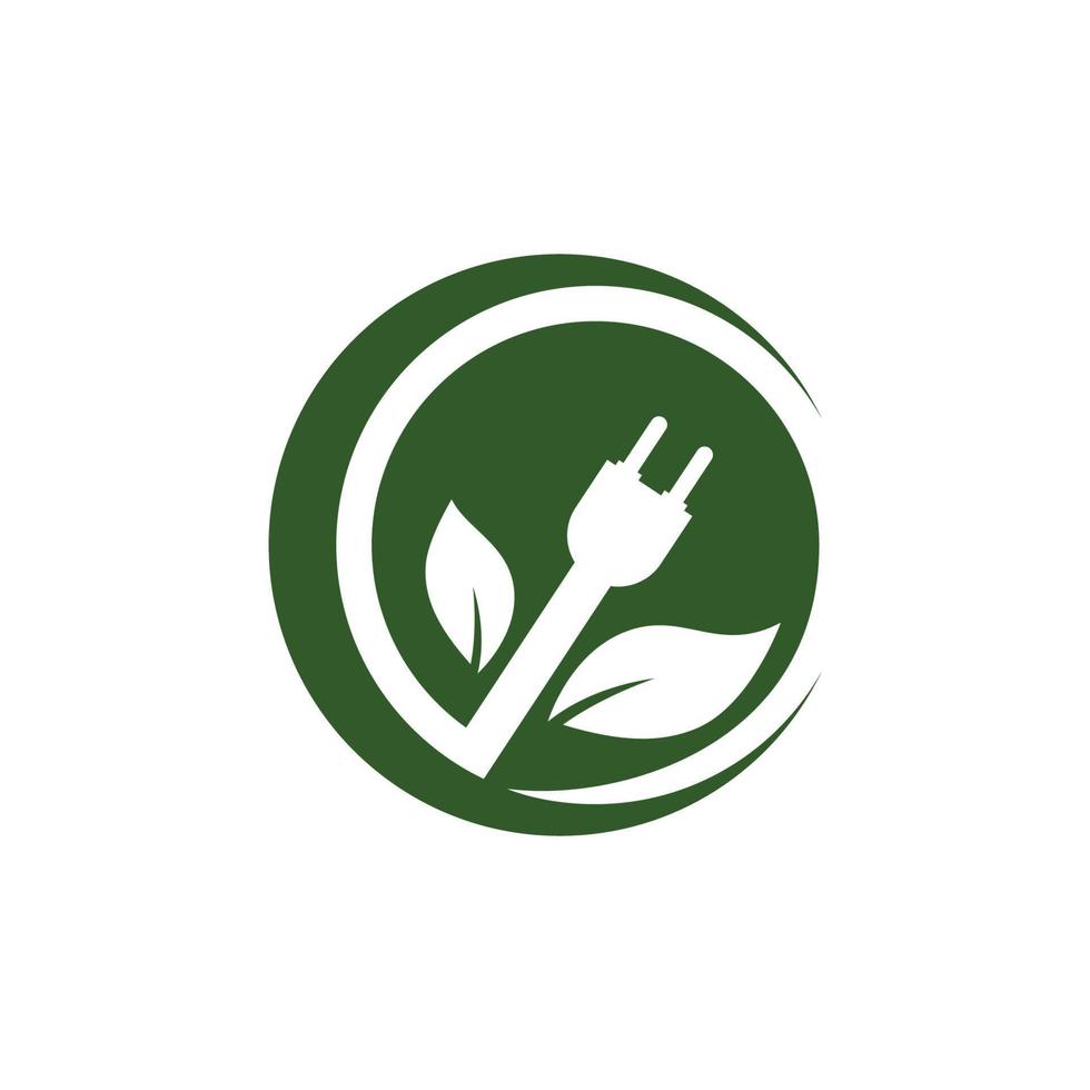 Eco energy  vector icon