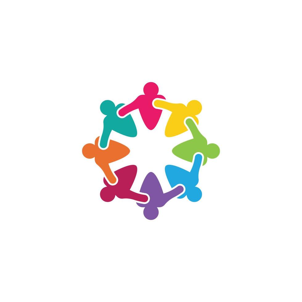 Business teamwork vector icon