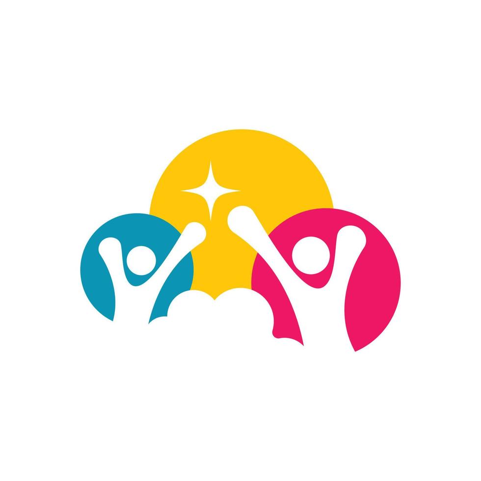 Teamwork vector icon