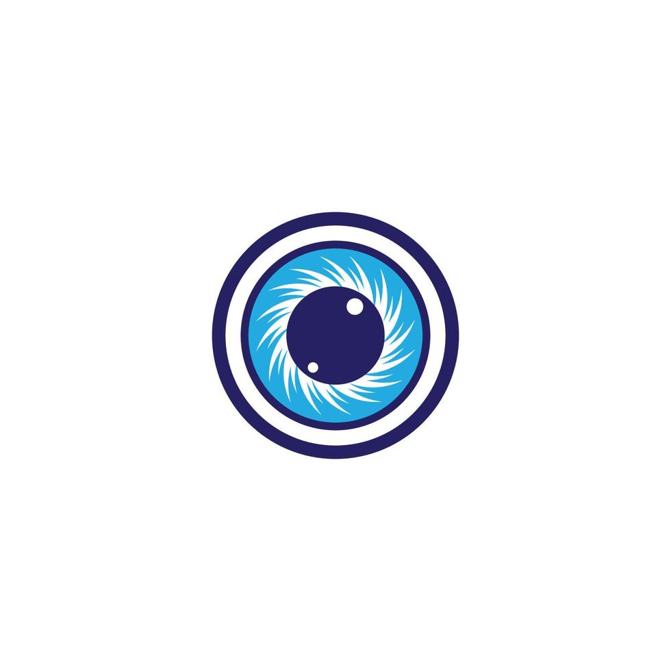 ilustración de vector de icono de ojo