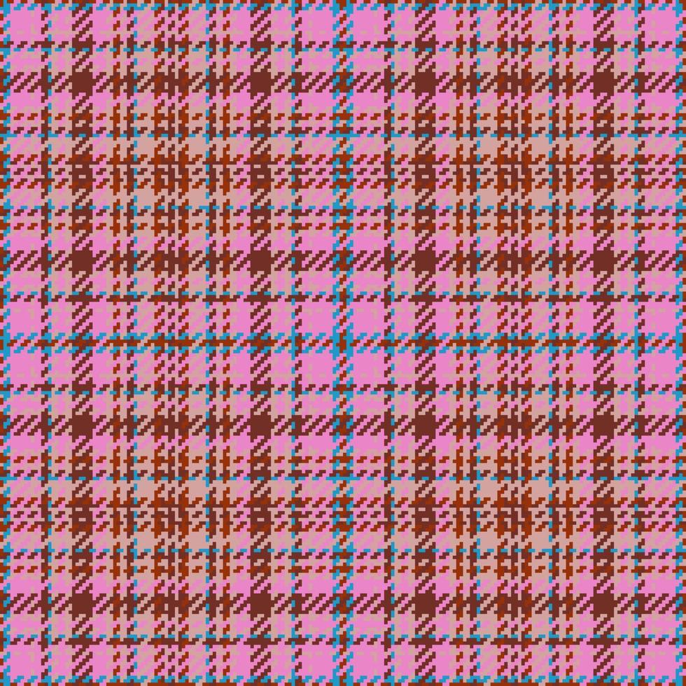 Textile fabric tartan. Pattern seamless vector. Background plaid check texture. vector