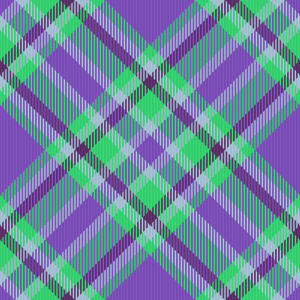 Tartan texture fabric. Background plaid check. Vector seamless pattern textile.