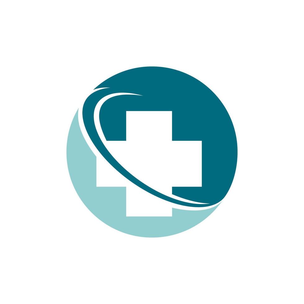 Medical cross vector icon