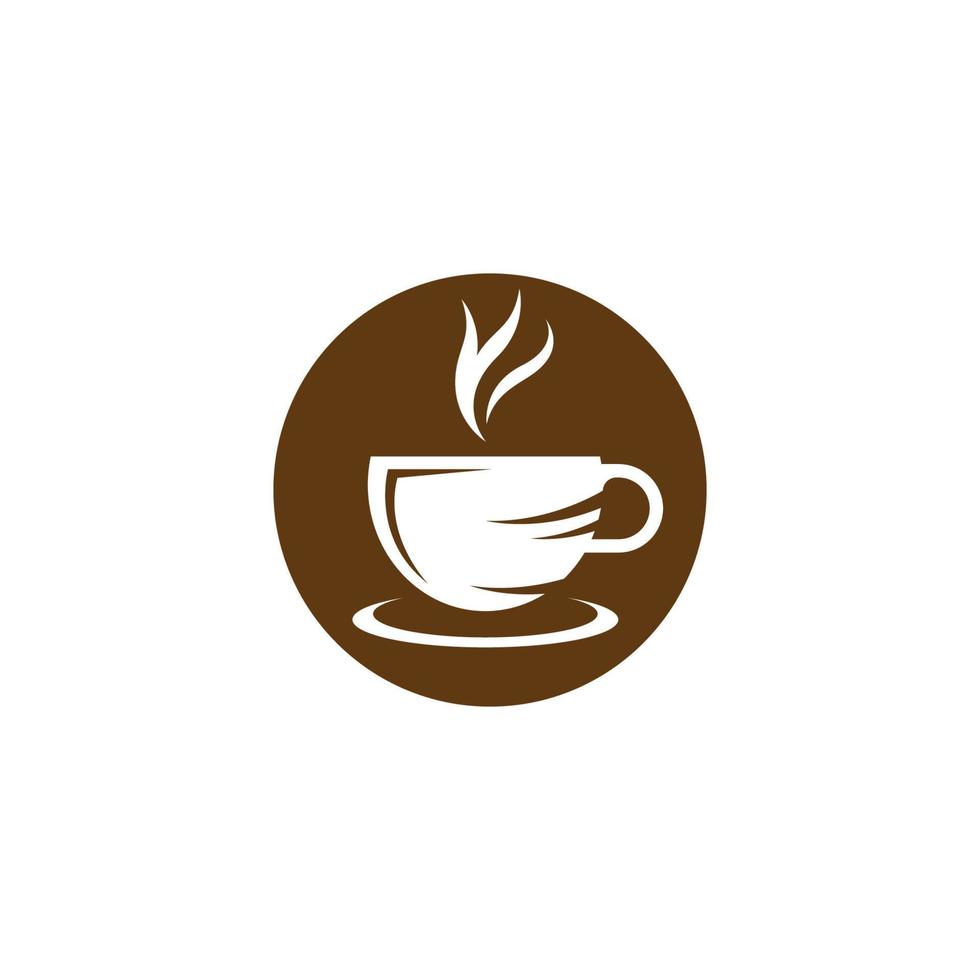 Coffee cup symbol vector icon