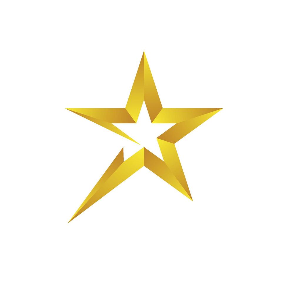 icono de vector de estrella