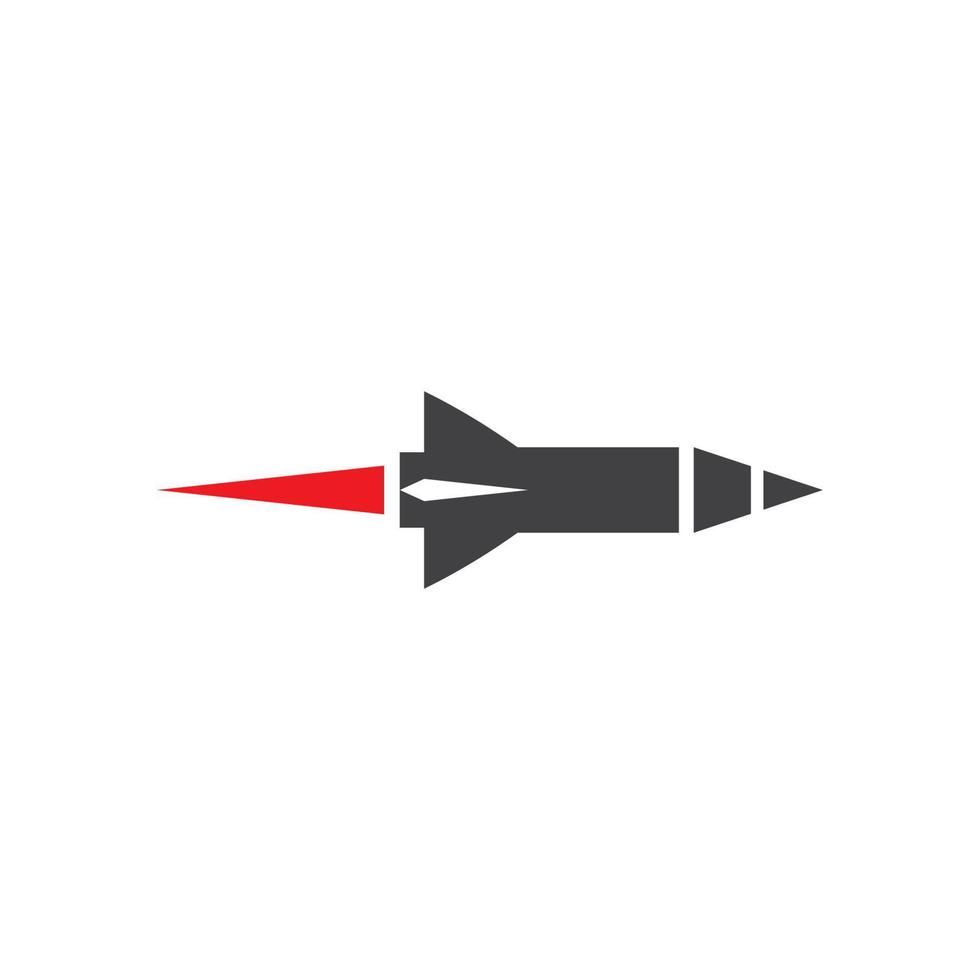 Missile logo images vector