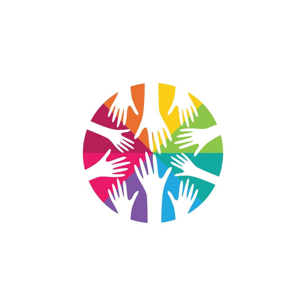 Business teamwork vector icon