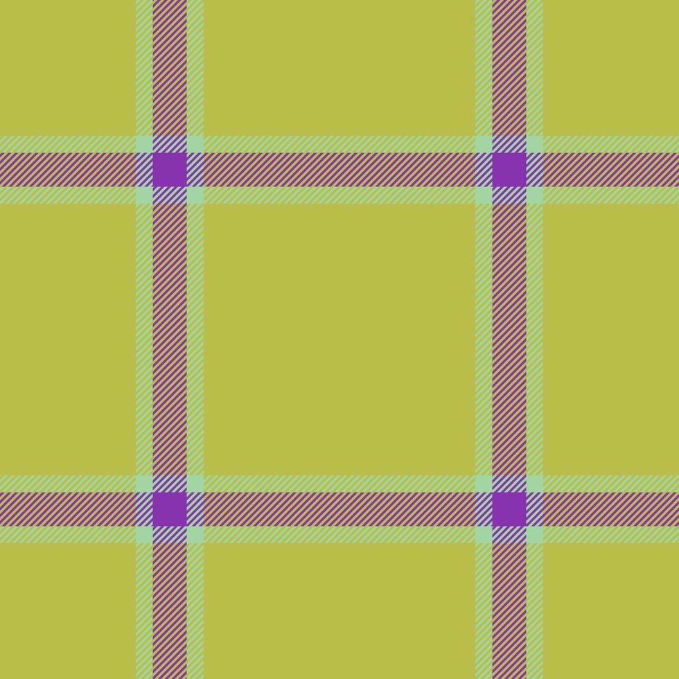 Background plaid pattern. Textile check vector. Seamless fabric texture tartan. vector