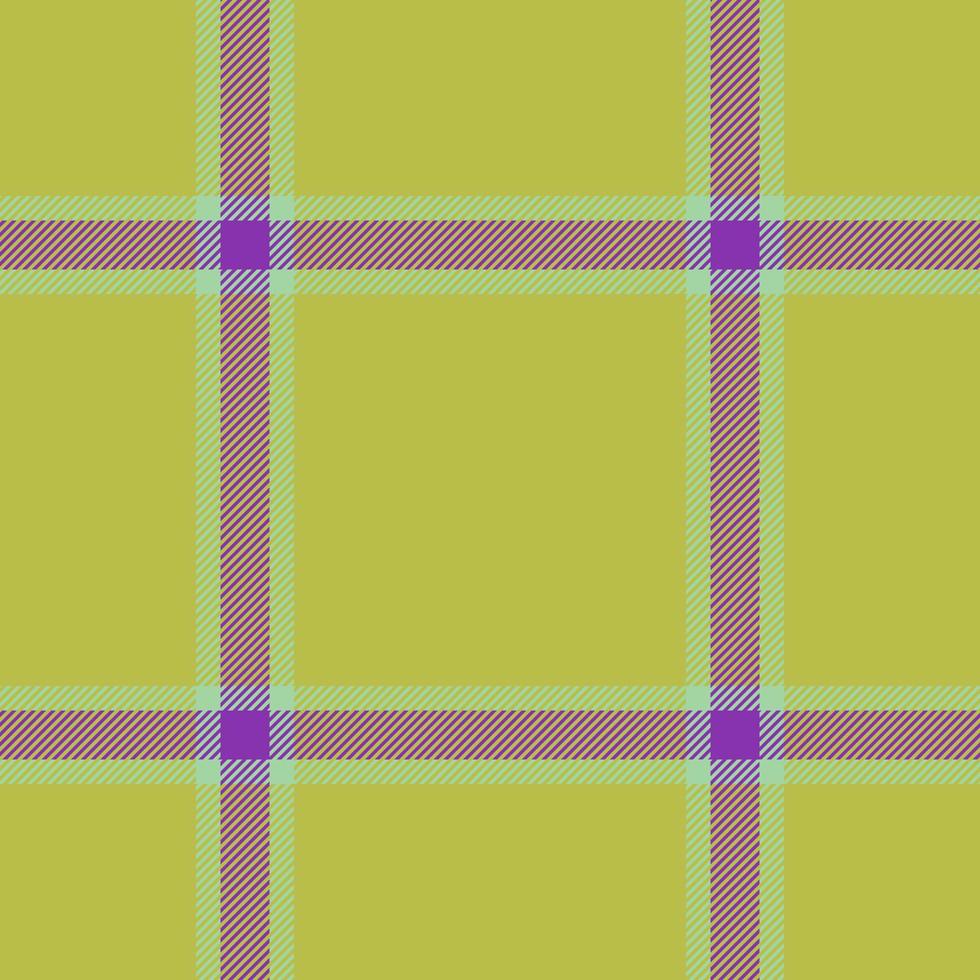 Background plaid pattern. Textile check vector. Seamless fabric texture tartan. vector