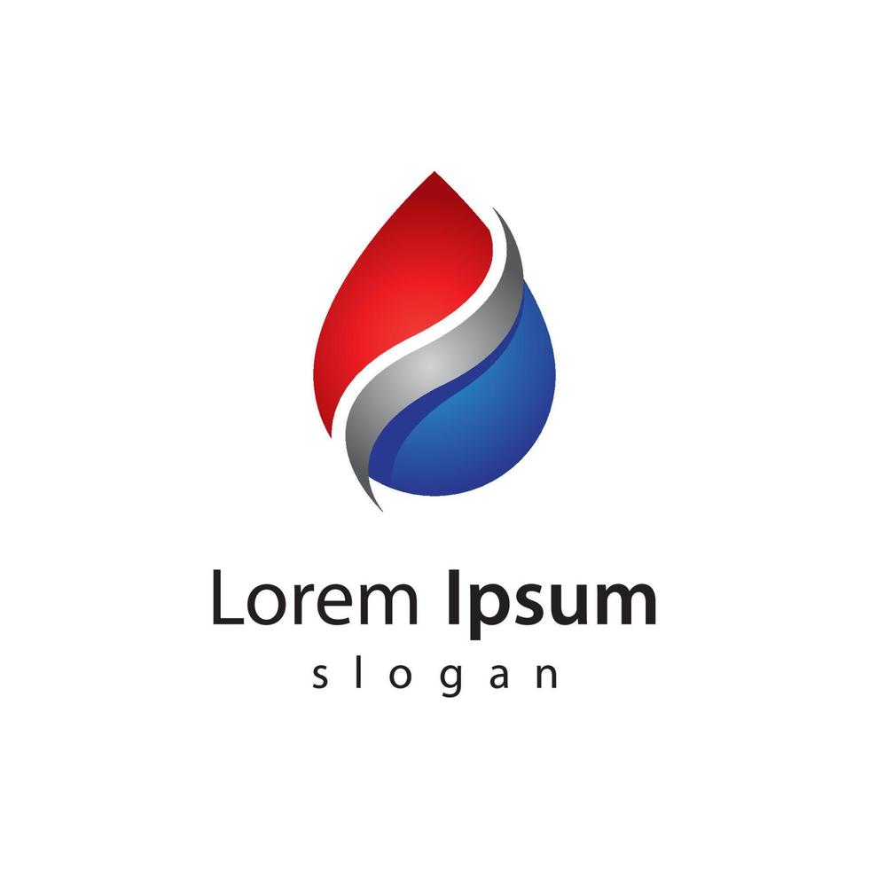 Oil and gas logo images vector