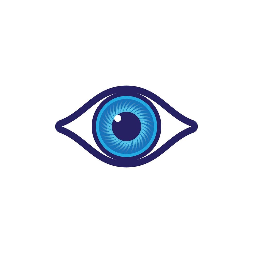 Eye care logo images vector